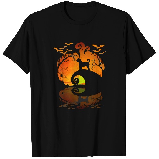 Dog Goldendoodle Halloween Costume Goldendoodle Dog T-Shirt T-Shirts