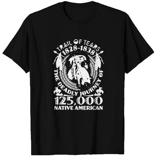 Trail Of Tears The Deadly Journey Of Native American 3 T-Shirts