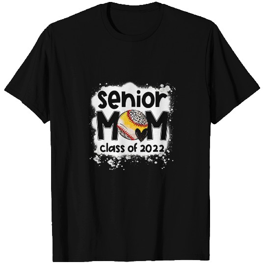 Baseball Softball Senior Mom Class Of Mom Of Both T-Shirts
