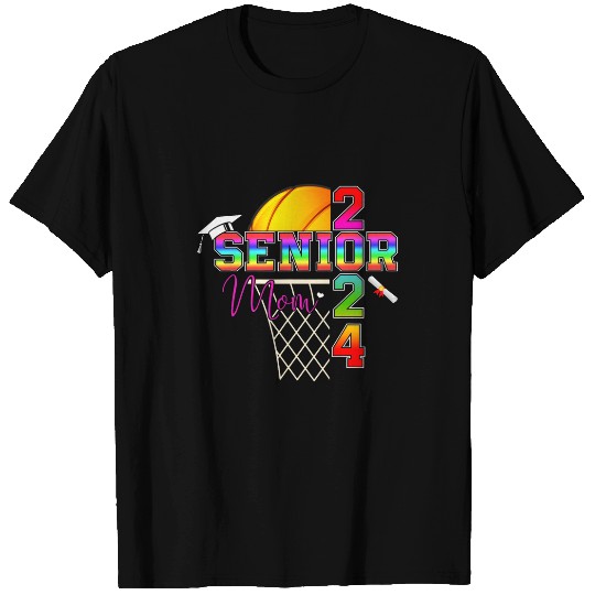 Senior Class of 2024 basketball Seniors School Graduation T-Shirts