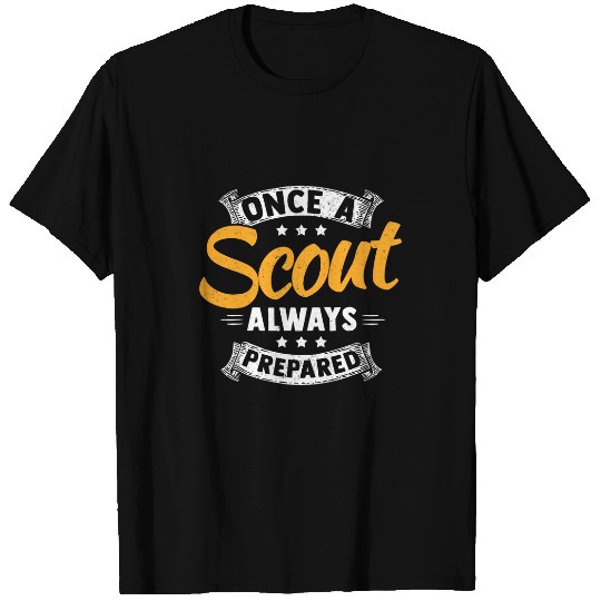 Discover Scout Camp Camping Outdoor Scouting T-Shirts