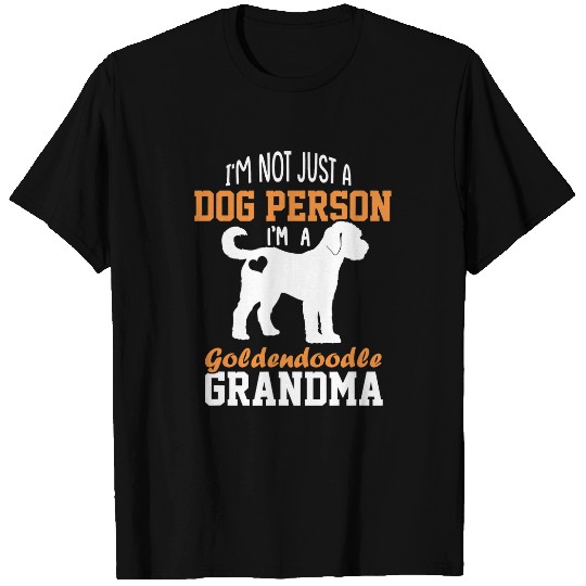 Dog Goldendoodle Grandma Goldendoodle Dog Lover Mother's Day T-Shirt T-Shirts