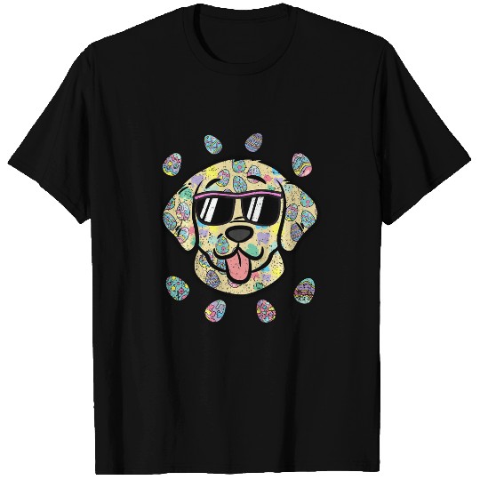 Kids Labrador Face Easter Egg Hunting Dog Toddler Boys Girls Kids T-Shirts