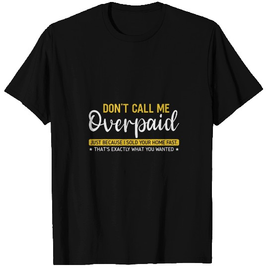 Discover Realtor Closing Art Funny Real Estate Agent T-Shirts