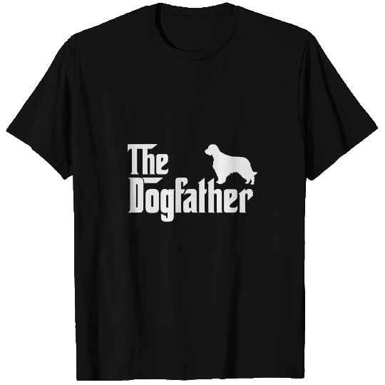 welsh springer spaniel DogFather Funny Dog Dad T-Shirts