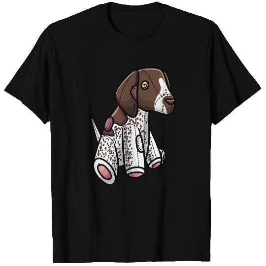 German Shorthaired Pointer Dog Stuffed Animal Design T-Shirts