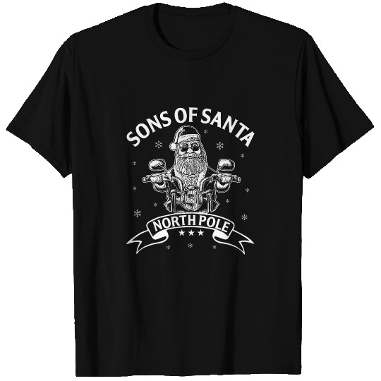 Sons Of Santa North Pole Motorcycle Club T-Shirts