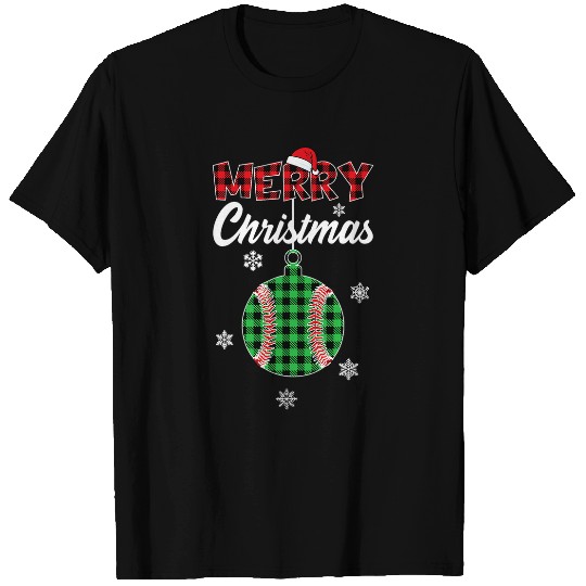 Merry Christmas Baseball T-Shirts