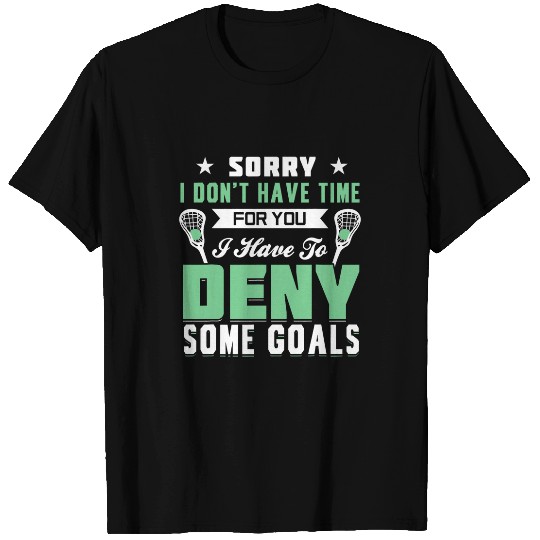 Discover Lacrosse Player Coach T-Shirts
