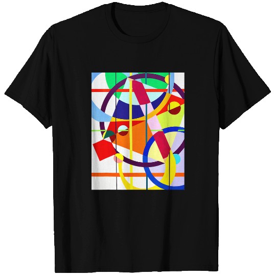 Discover Jazzy funk geometric abstract T-Shirts