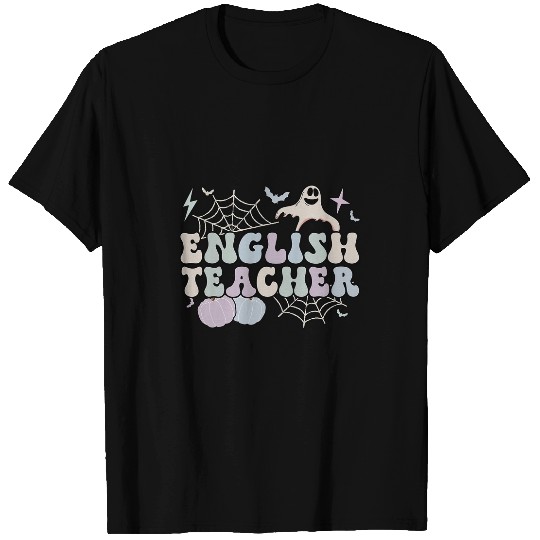 Spooky English Teacher Halloween English Teaching T-Shirts