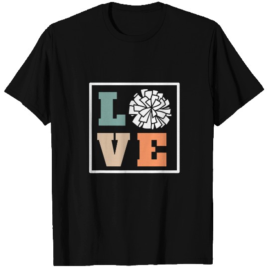 Love Cheer vintages Cheerleading Coach T-Shirts