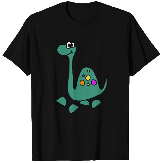 Smileteesanima Funny Brontosaurus Dinosaur Stick Figure Art T-Shirts