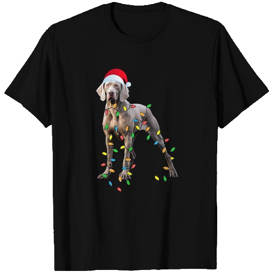 Weimaraner xmass Dog Funny Christmas T-Shirts