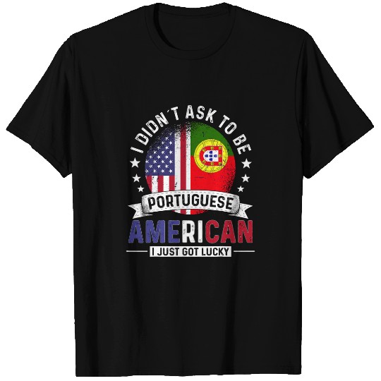 Portuguese American Countries Flags Pride Portugal Flag T-Shirts