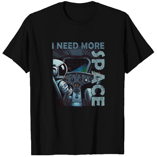 Space Shuttle vintages Funny Astronaut I Need More Space T-Shirts