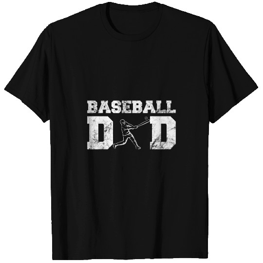 vintages Baseball Dad Funny Fathers Day Daddy Player Lover 1 T-Shirts