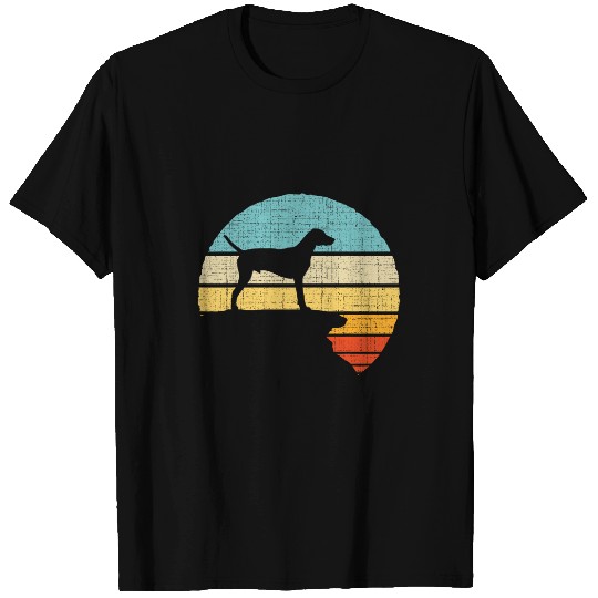 Weimaraner Retro vintages 60s 70s Dog Lover Owner T-Shirts
