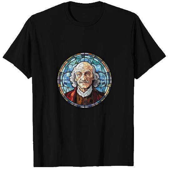 John Locke Stained Glass T-Shirts