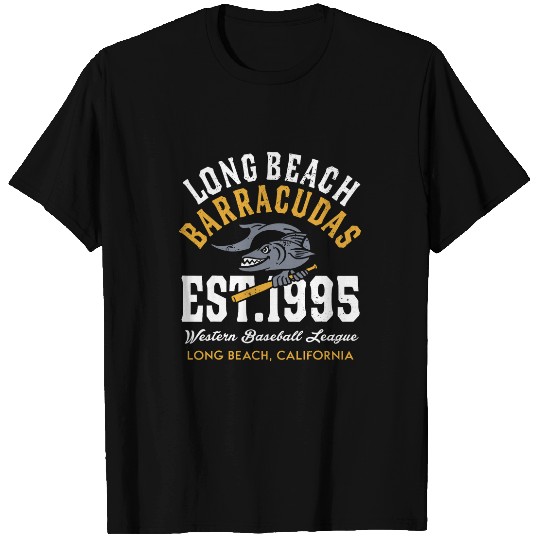 Long Beach Barracudas californias Defunct Baseball Unisex T-Shirts