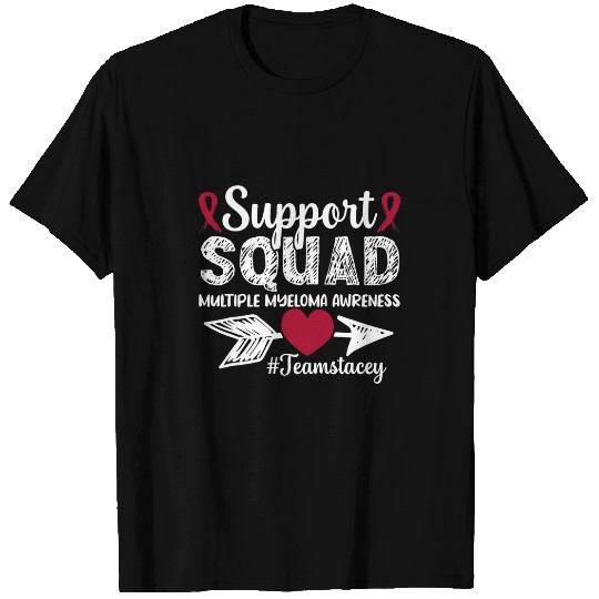Support Squad Multiple Myeloma Warrior Awareness T-Shirts