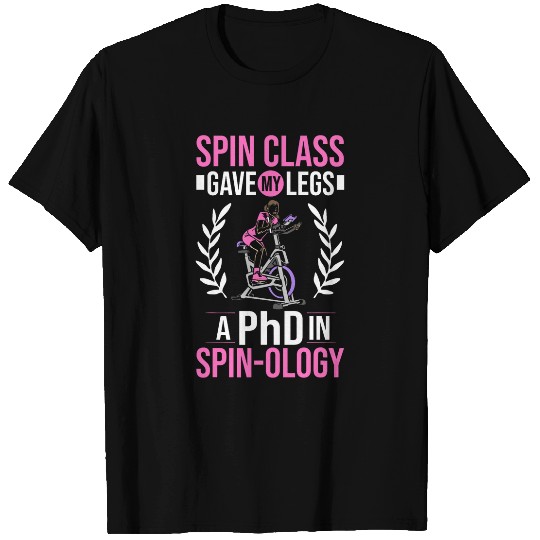 Spin Cycle Biker Indoor Cycling Fitness Exercise Spin Class 6 T-Shirts