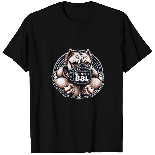 Save Our Bullies XL Bully Pitbull Mastif End BSL 11 T-Shirts
