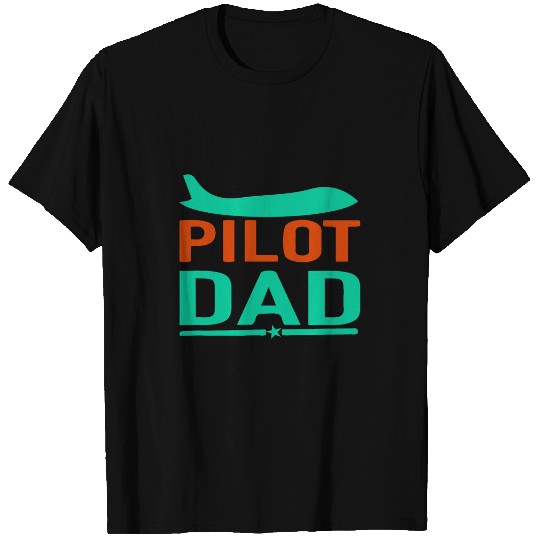 Discover Airlines Pilot Dad in Online T-Shirts