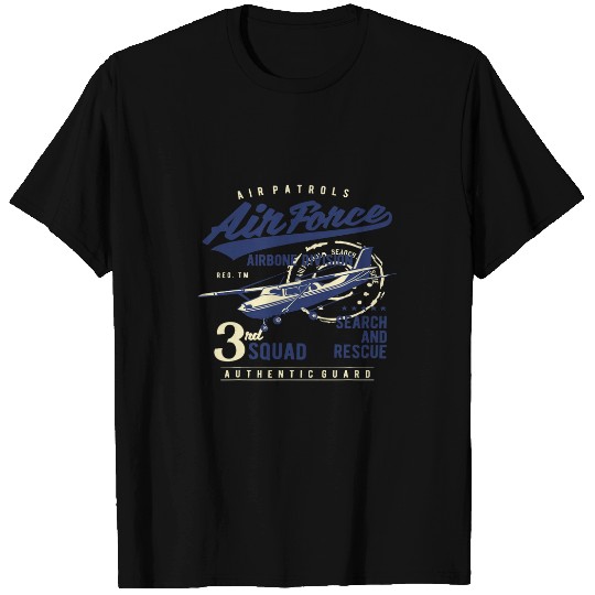 Airplane Pilot Air forces Airborne Division Squad Pilot T-Shirts