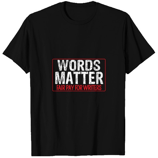 Literature Writing Journalist Writer Author Journalism T-Shirts