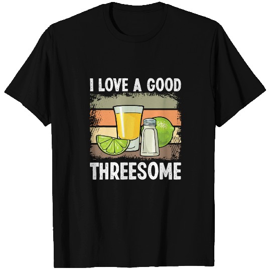 Salt Tequila Lime Love A Good Funny Humor Bartender T-Shirts