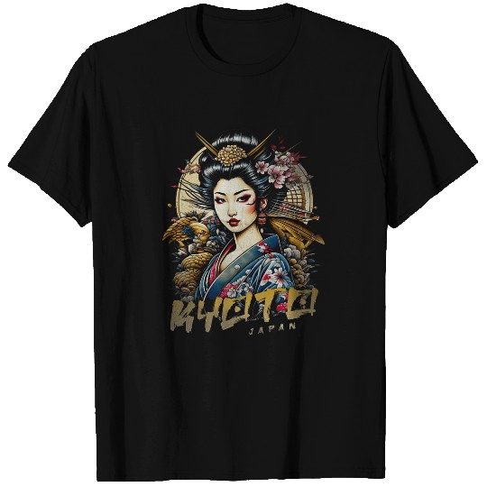 Kyoto Japan Geisha Japanese Cherry Blossoms Sakura 22 T-Shirts