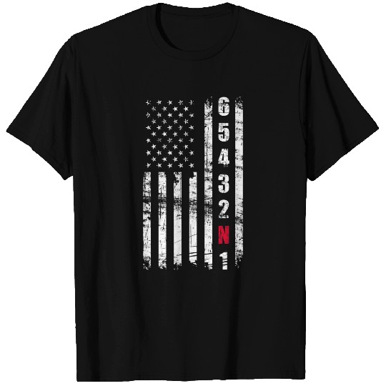 Motorcycle Gear Head Fun Motorbike USA Flag Patriotic Merica T-Shirts