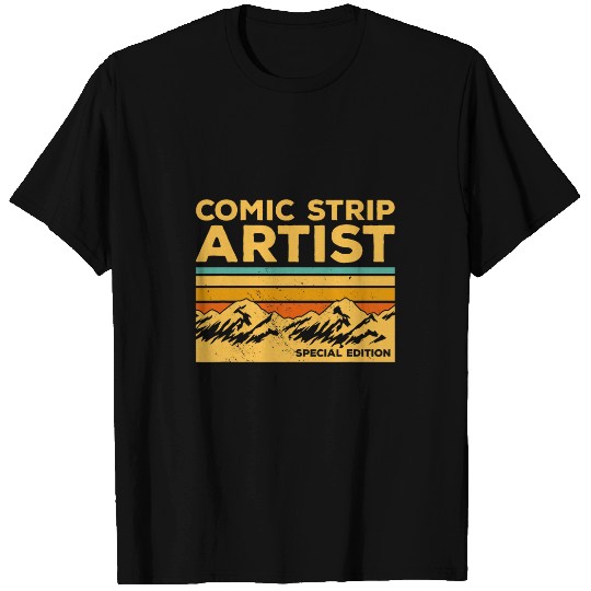 vintages Comic Strip Artist Comics T-Shirts
