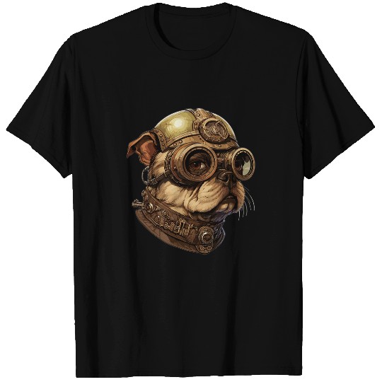 Steampunk Pug 1 T-Shirts