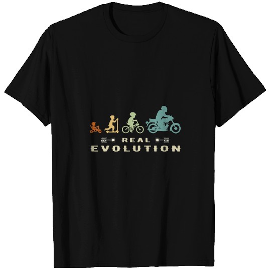 Motorcycle Evolution Moped Accessories DDR Vehicles T-Shirts