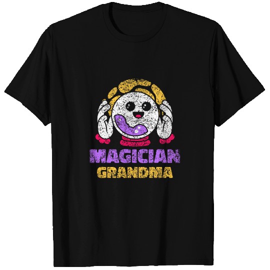 Magician Grandma Wizard Sorcerer Magic Trick Magician T-Shirts