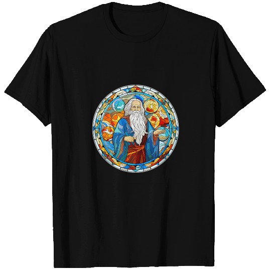 Lao Tzu Stained Glass T-Shirts