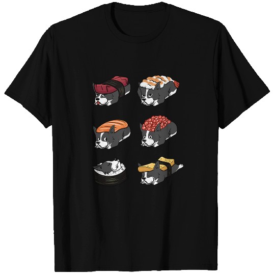 Sushi Border Collie Dog 1 T-Shirts