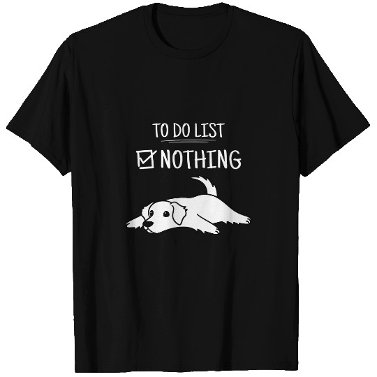 To Do List Great Pyrenees Dog T-Shirts