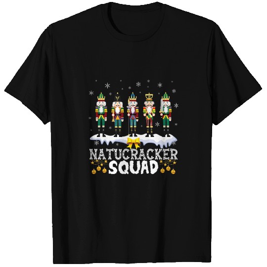 Nutcracker Squad Ballet Dance Matching Family Christmas T-Shirts
