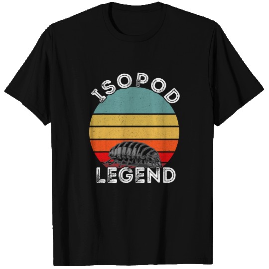 Legend Retro Entomologist Pill Bug Lovers Isopod T-Shirts