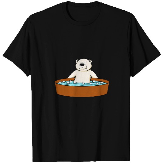 Ice Bathing Wildlife Polar Bear Hobby T-Shirts