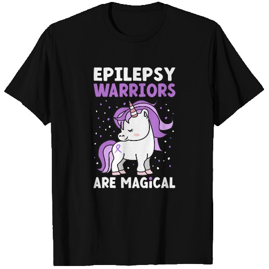 Unicorns Epilepsy Warriors Are Magical Epilepsy Awareness T-Shirts