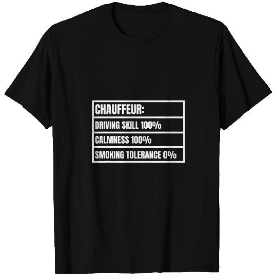 Personal Driver Profession Job Limousine Limo Chauffeur T-Shirts