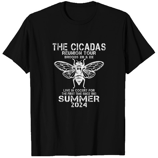 The Cicada Reunion Tour 2024 Cicada Concert Fest Lover T-Shirts
