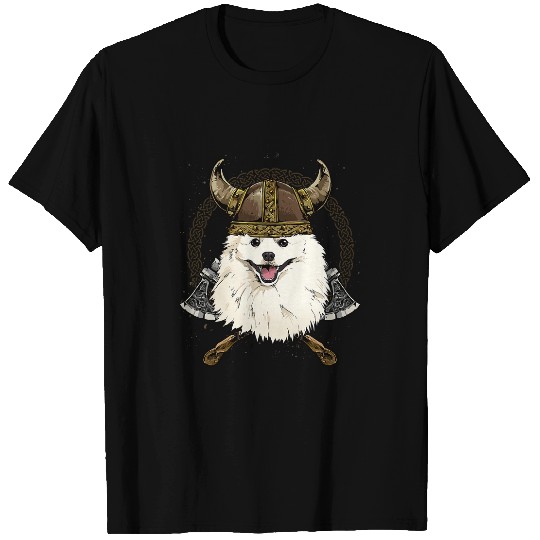 Viking American Eskimo Renaissance Norse Pagan Valhalla Dog T-Shirts