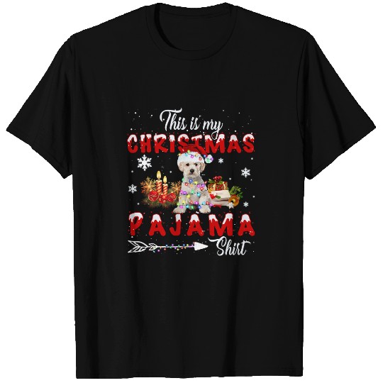 This is My Christmas Pajama Funny Labradoodle Christmas T-Shirts