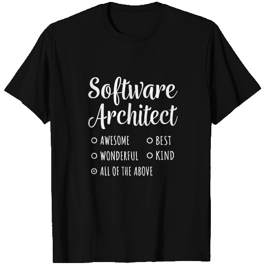 Software Architect Funny Gift T-Shirts