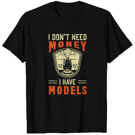 Railway Owner Model Train Set Adults Model Railroad T-Shirts